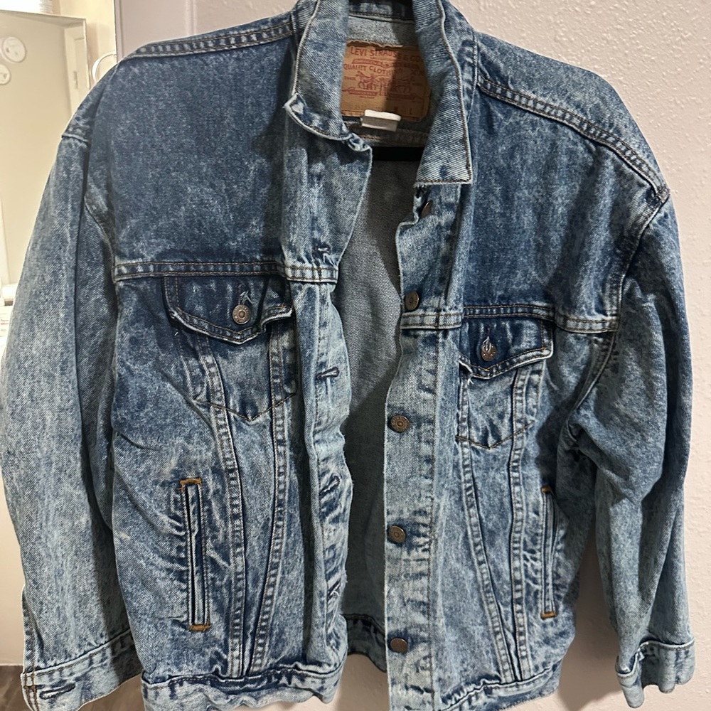 Levi’s acid wash jacket